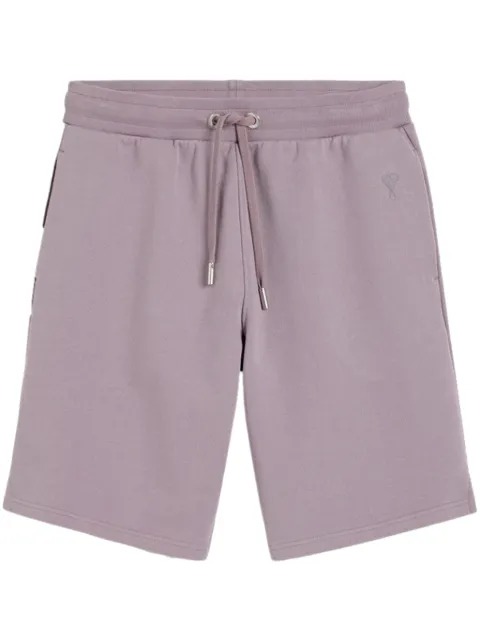 AMI Paris Ami De Coeur drawstring shorts 