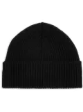 AMI Paris Ami De Coeur beanie - Black