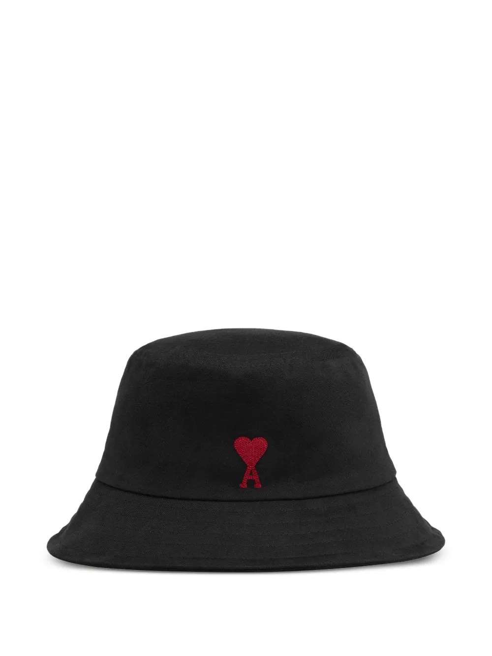 AMI Paris fiskehatt med broderad logotyp | svart | Image 1