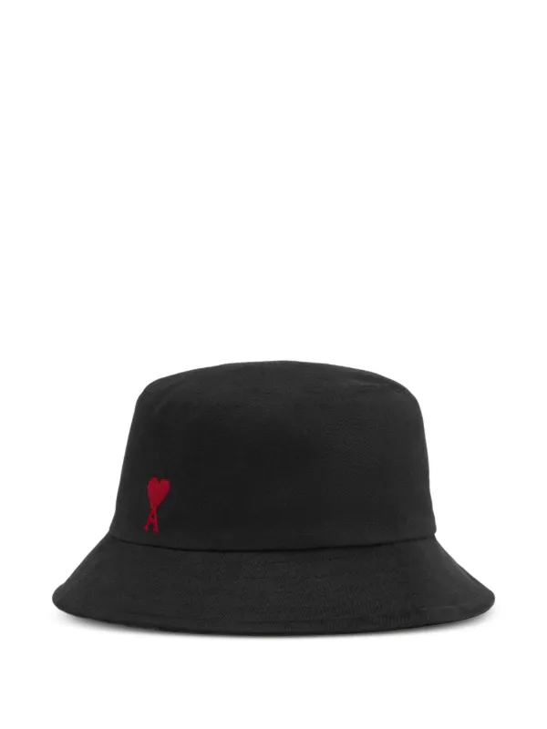 AMI Paris バケットハット | ブラック | FARFETCH JP