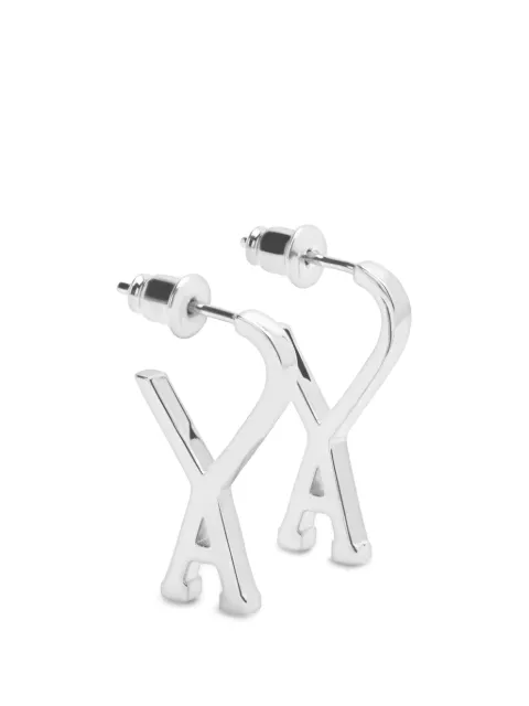 AMI Paris small Ami De Coeur hoop earrings