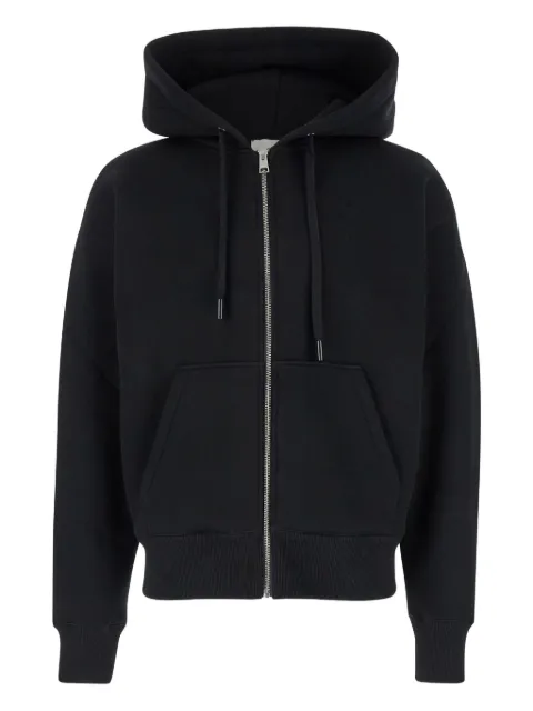 AMI Paris Ami de Coeur zipped cotton hoodie