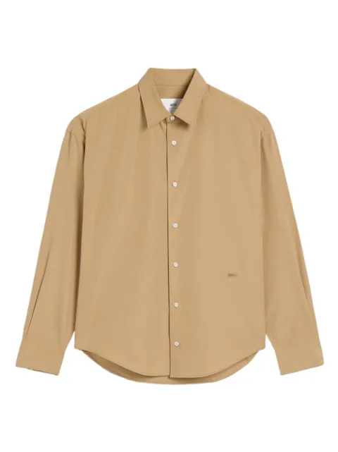 AMI Paris boxy-fit cotton shirt