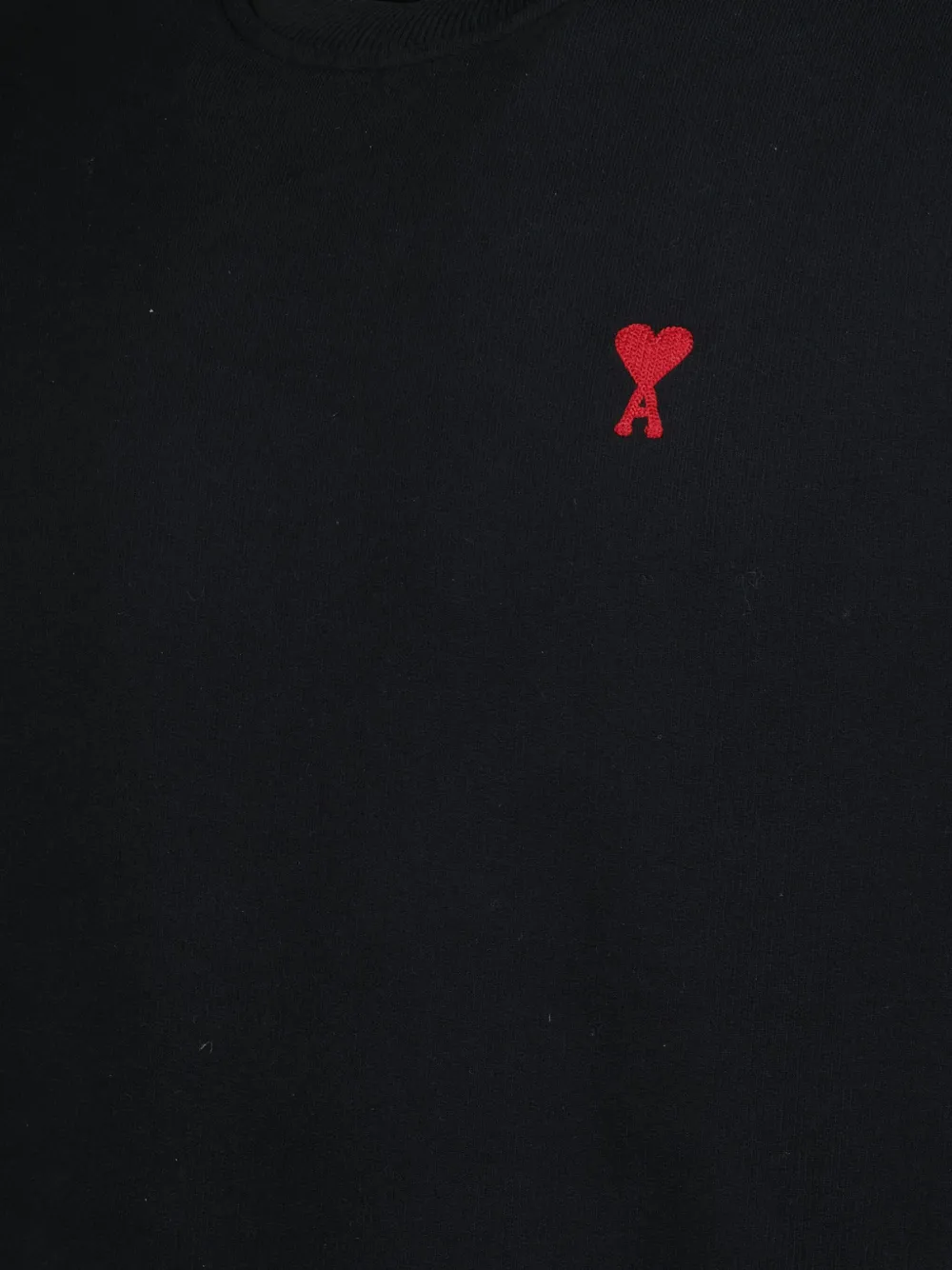 AMI Paris Sweater met geborduurd Ami de Coeur-logo Zwart