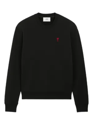 AMI Paris ロゴ スウェットシャツ | ブラック | FARFETCH JP