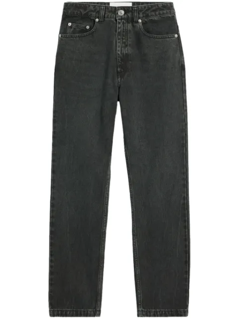 AMI Paris high-rise straight-leg jeans
