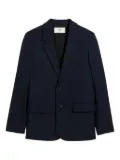 AMI Paris two-button blazer - Blue