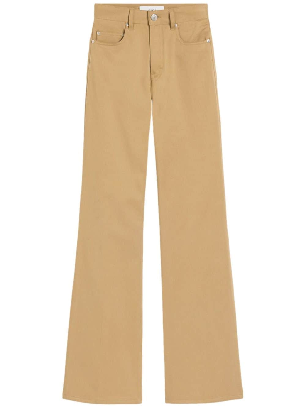 Givenchy flared cotton trousers Women