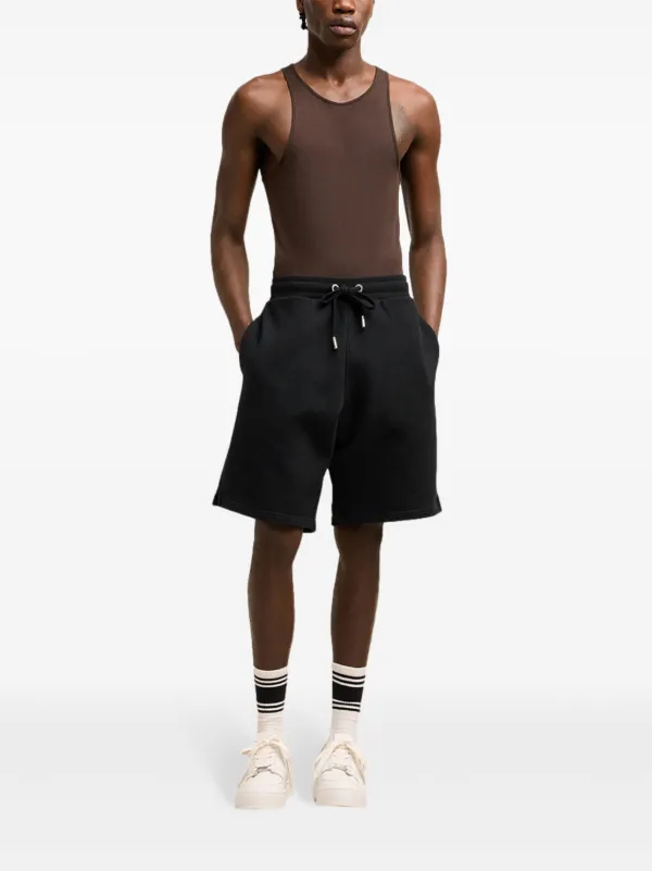 【関税込み】AMI Paris ブラック Ami de Coeur ショートパンツ AMI Paris Ami De Coeur ショートパンツ | ブラック | FARFETCH JP