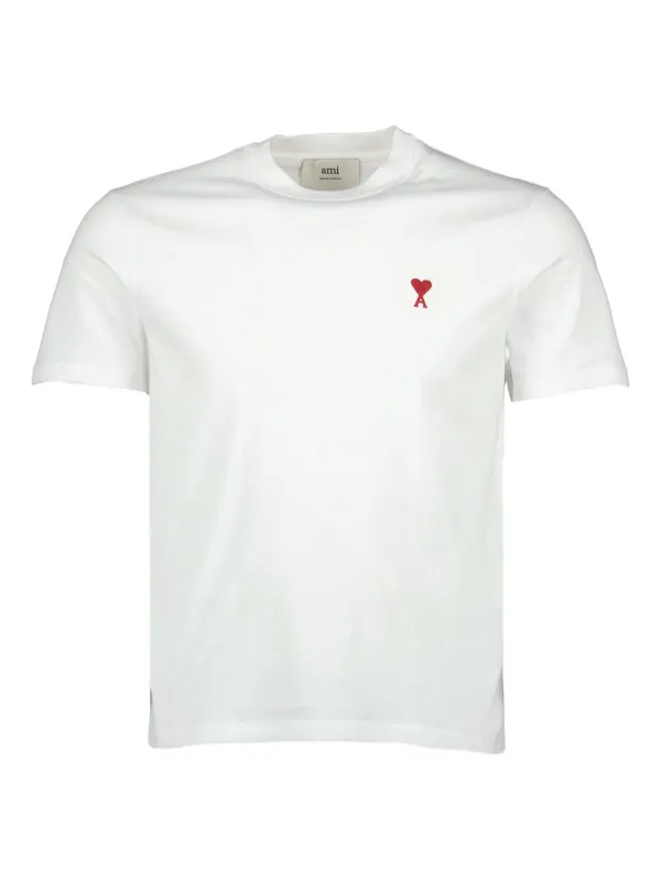 AMI Paris Ami De Coeur Tシャツ | ホワイト | FARFETCH JP
