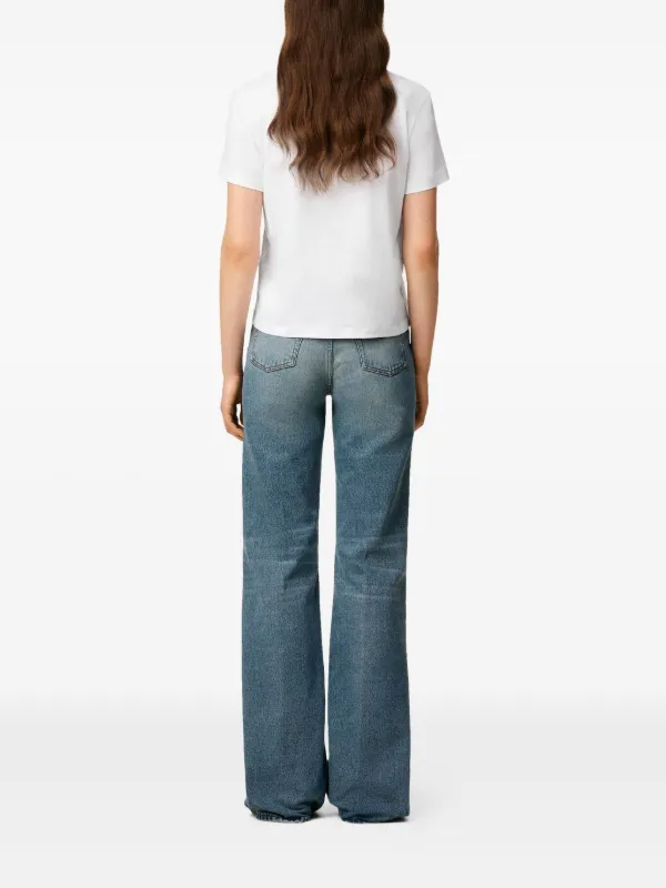 ★人気★【AMI PARIS】★de Coeur T-Shir.t White★ Off White Ami De Coeur T-Shirt | AMI PARIS