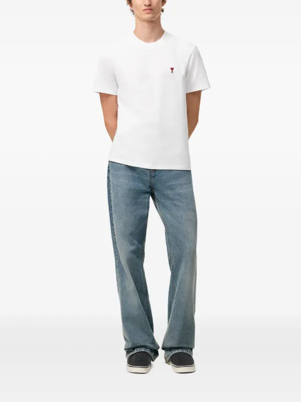 AMI Paris Ami De Coeur Tシャツ | ホワイト | FARFETCH JP