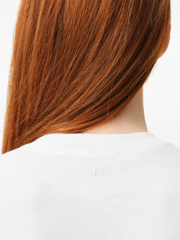 AMI Paris short-sleeves T-shirt | White | FARFETCH