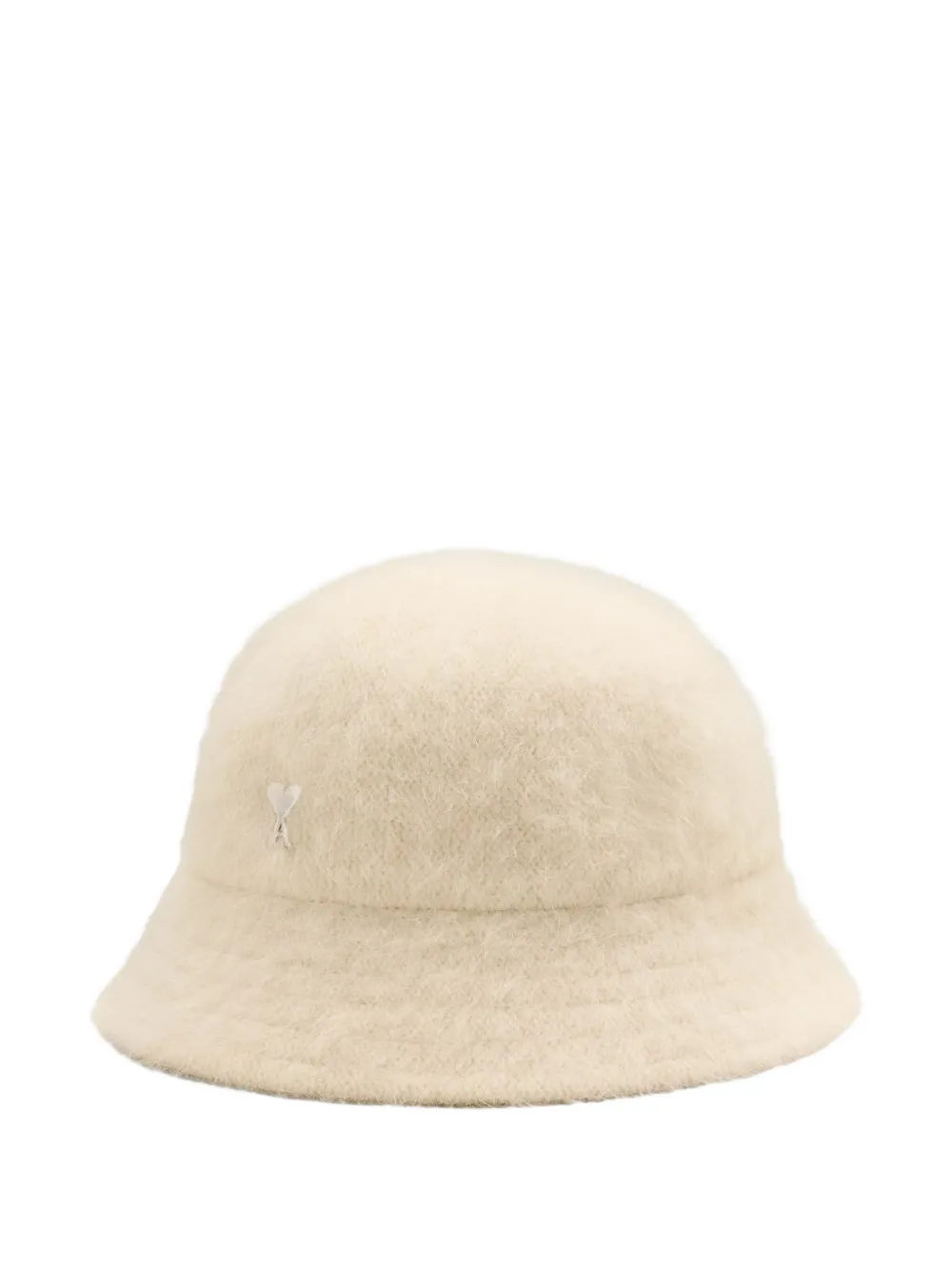 AMI Paris Vissershoed met logo van studs Beige