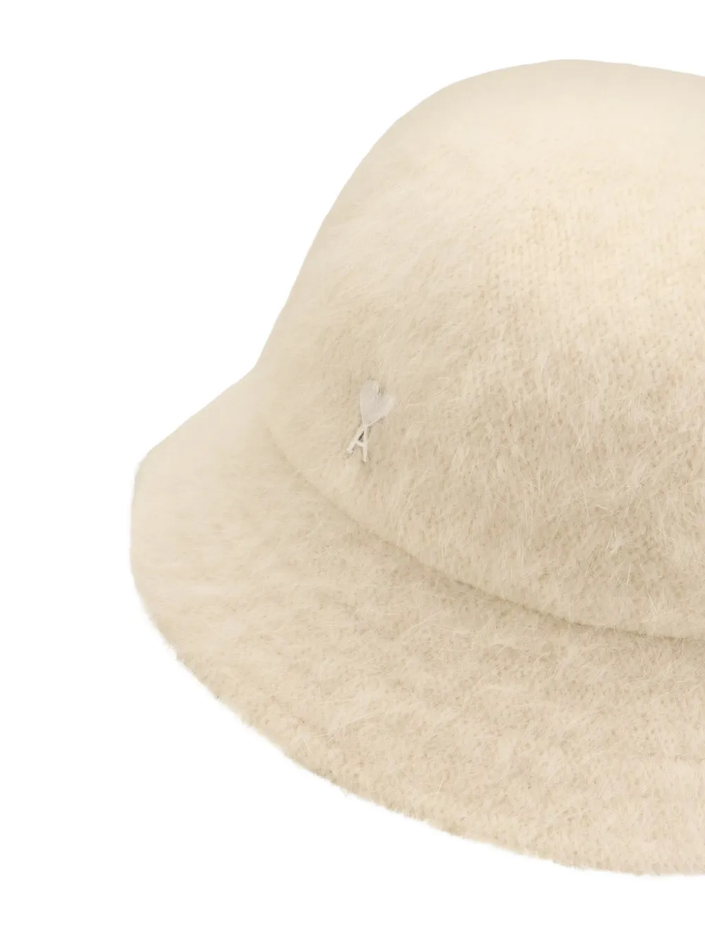 AMI Paris Vissershoed met logo van studs Beige
