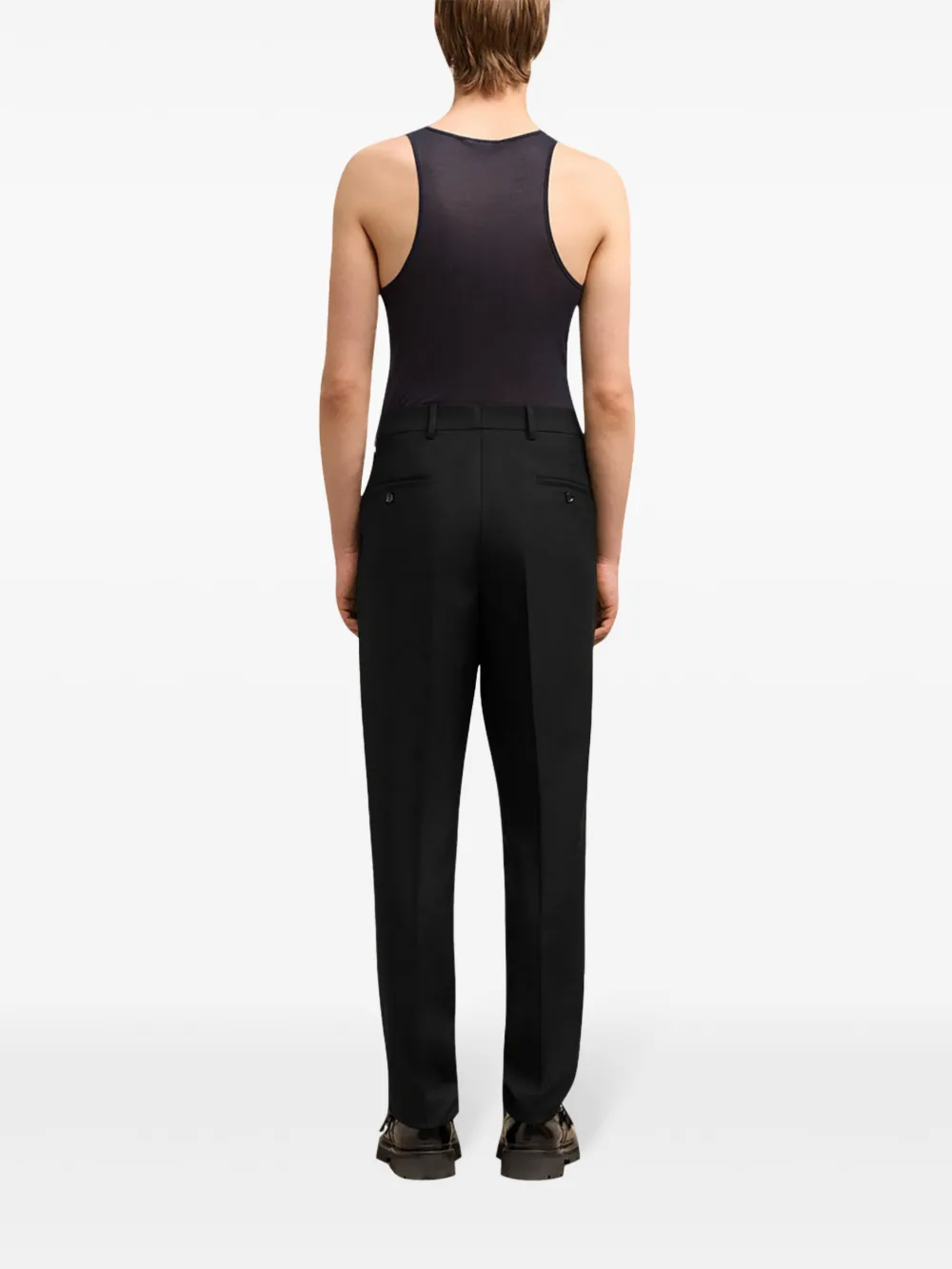 AMI Paris Pantaloni sartoriali Cigarette in lana | Abbigliamento | Image 4