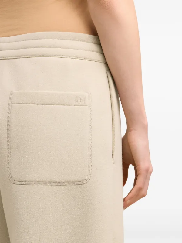 AMI Paris high-waisted Pleated Trousers | Neutrals | FARFETCH
