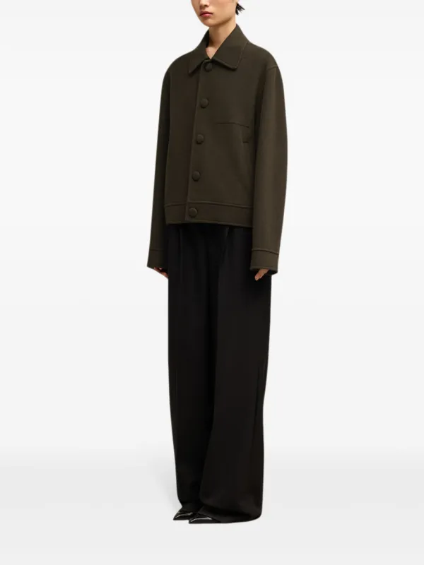 【関税&送料込】Ami Paris Black Single-Breasted Jacket In Wo Black Double Breasted Jacket | AMI PARIS