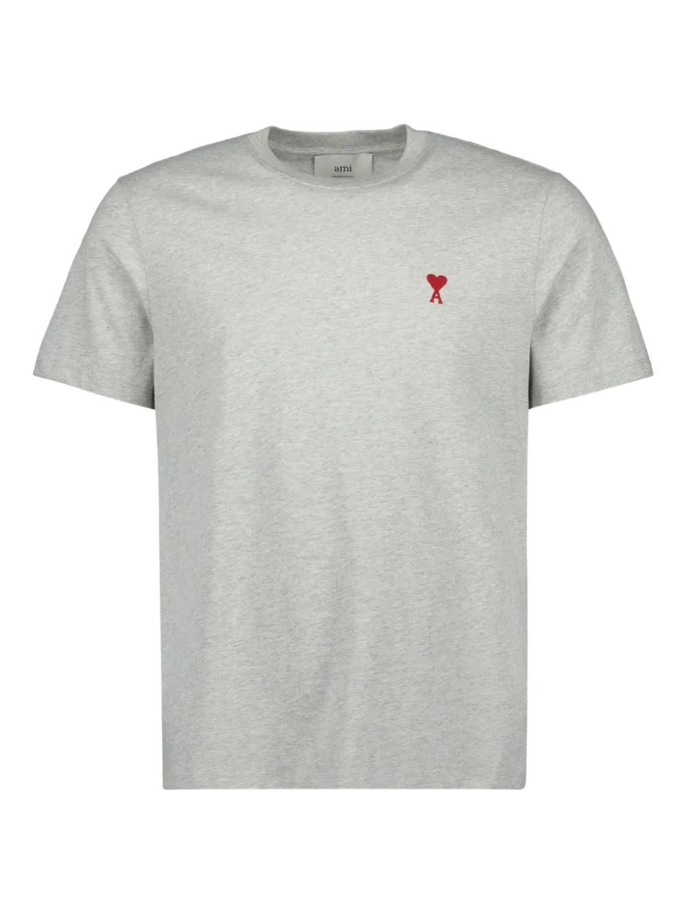 AMI Paris T-shirt met logo Grijs