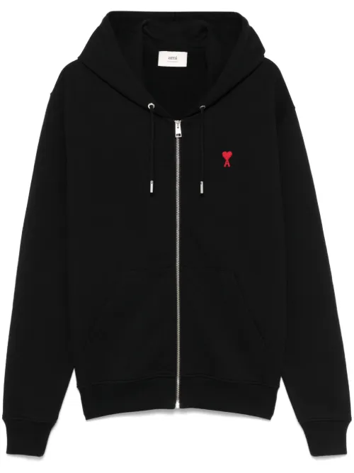 Hoodie à fermeture zippée - AMI Paris - Modalova