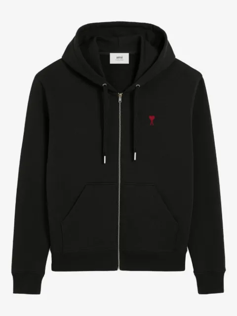 AMI Paris Ami de Coeur zip-up hoodie
