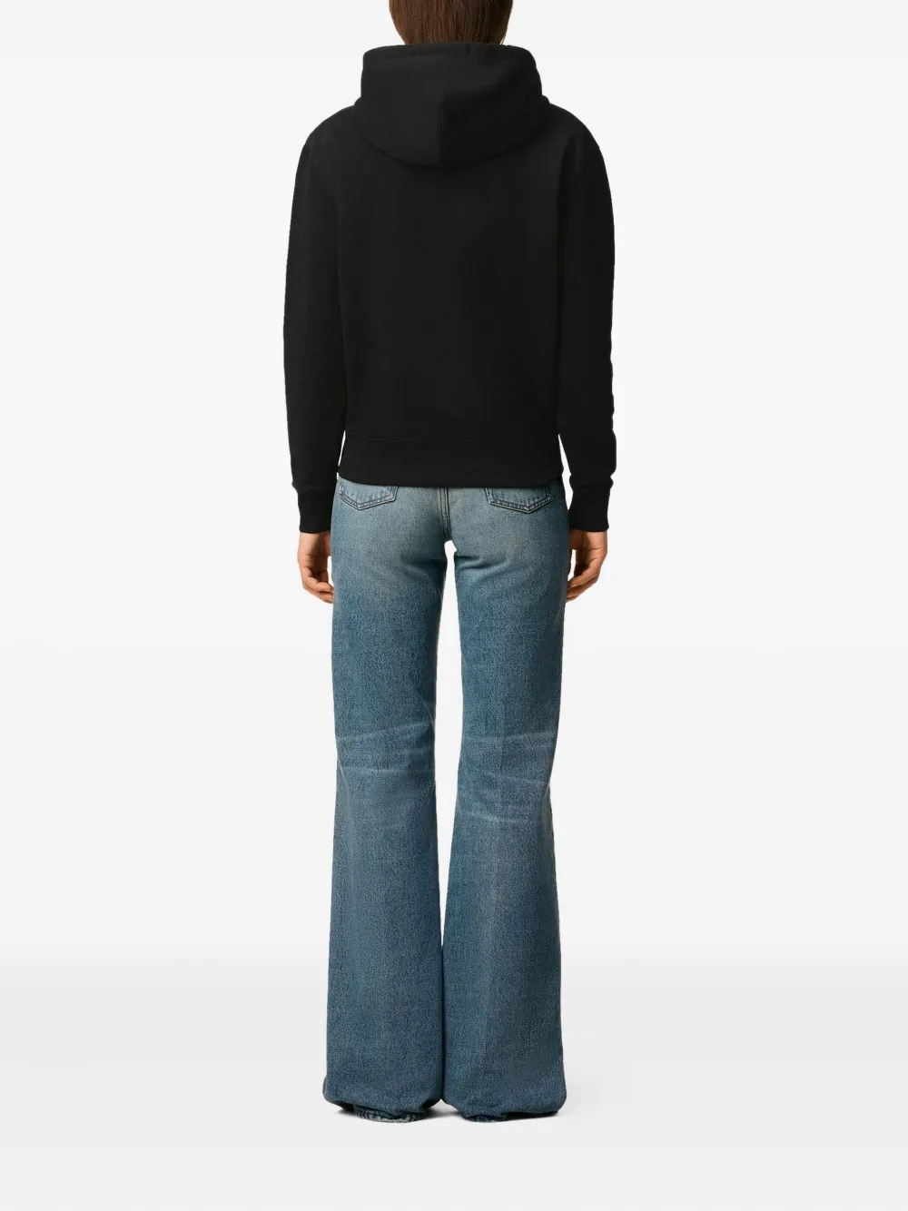 AMI Paris Ami De Coeur zip-up Hoodie | Black | FARFETCH