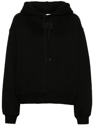 Alexander Wang ロゴ パーカー | ブラック | FARFETCH JP