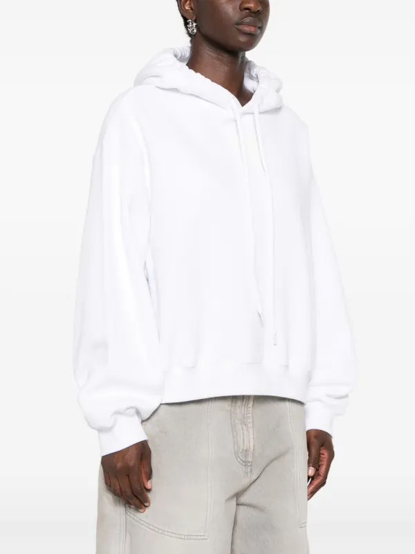 ALEXANDER WANG ホワイト パーカー Alexander Wang ロゴ パーカー | ホワイト | FARFETCH JP