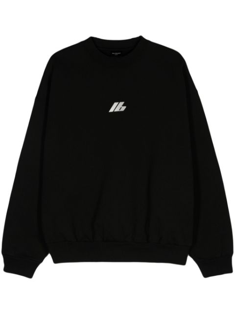 Balenciaga reflective-logo sweatshirt Men