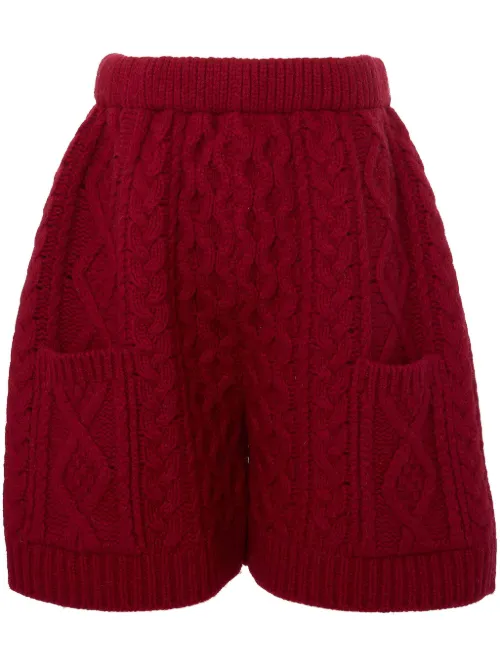 Short en maille torsadée - JW Anderson - Modalova
