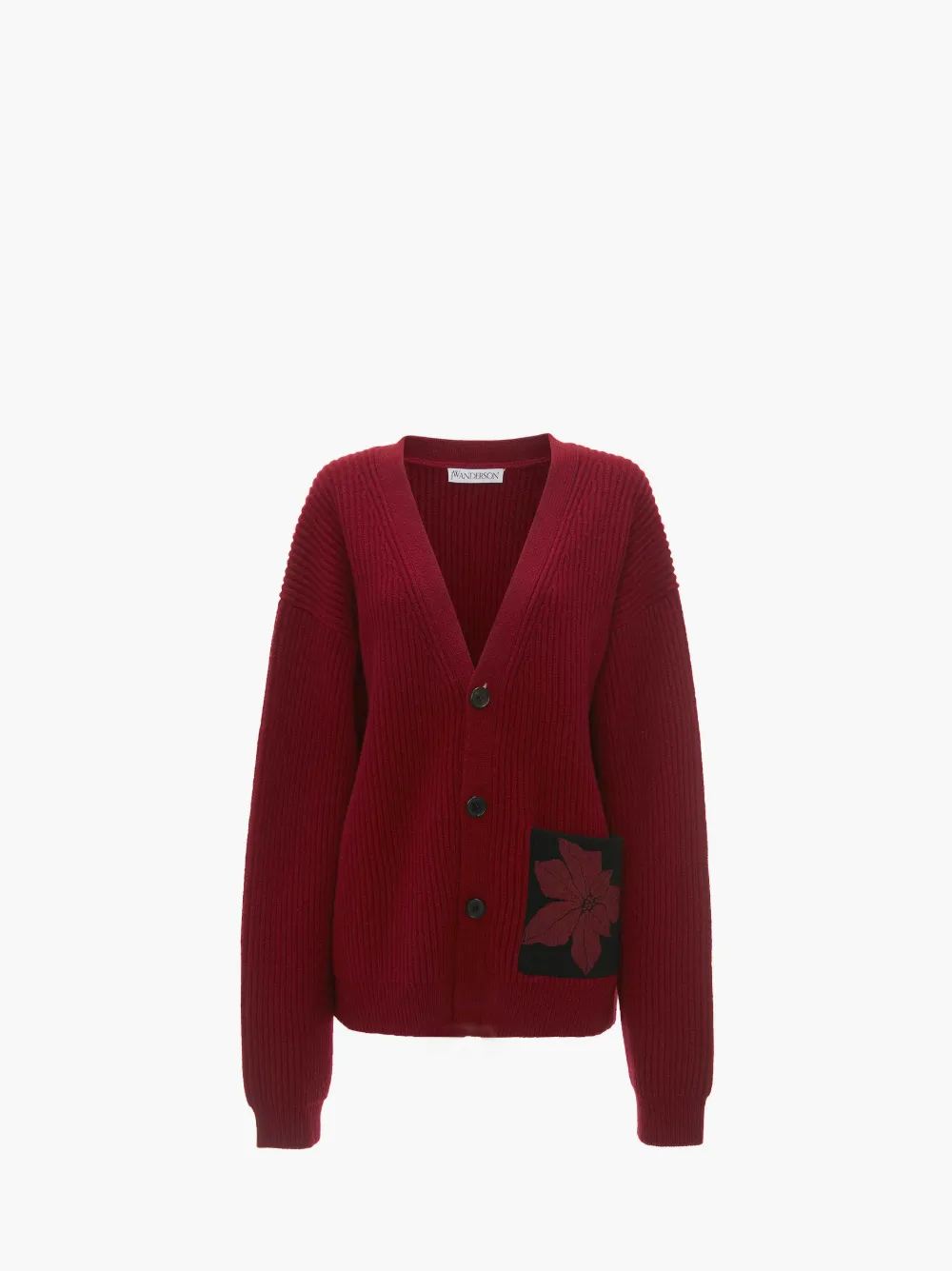 JW ANDERSON CARDIGAN WITH PATCH POCKET
