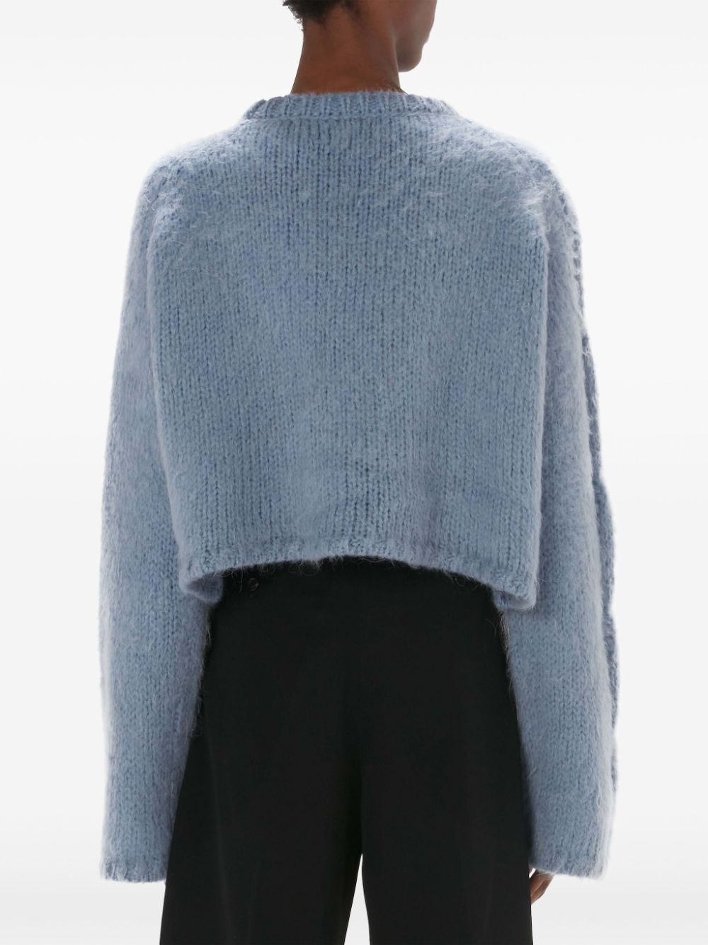 JW Anderson cable-knit cropped sweater Women