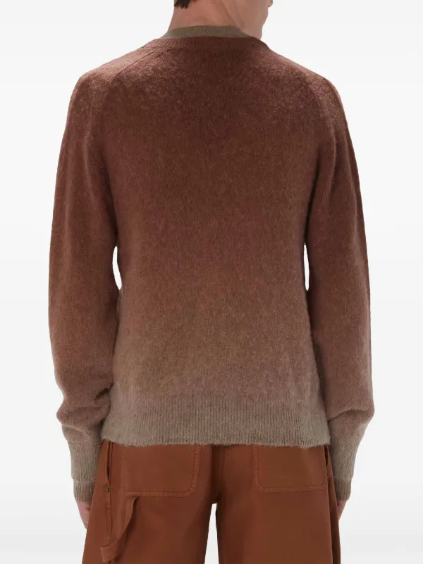 JW ANDERSON セーター JW Anderson Vネック セーター | ブラウン | FARFETCH JP
