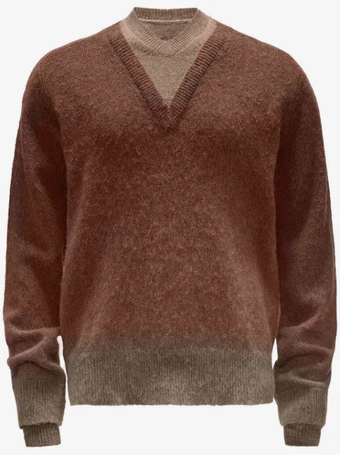 JW Anderson pull en laine à col v