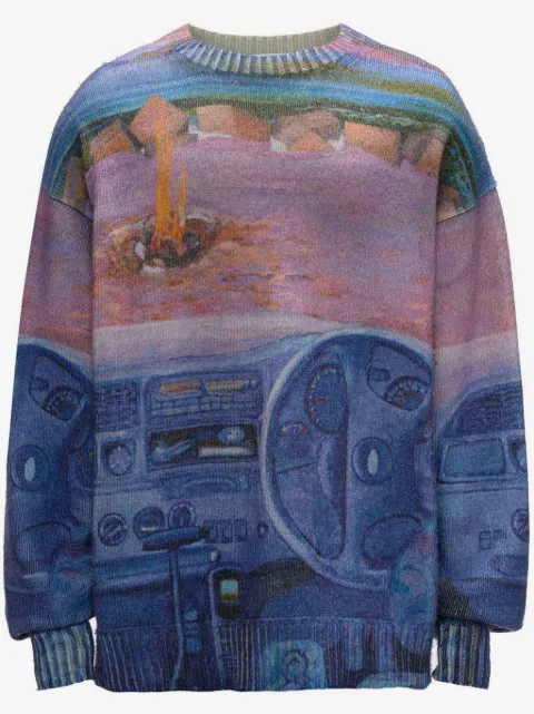 JW Anderson printed jumper