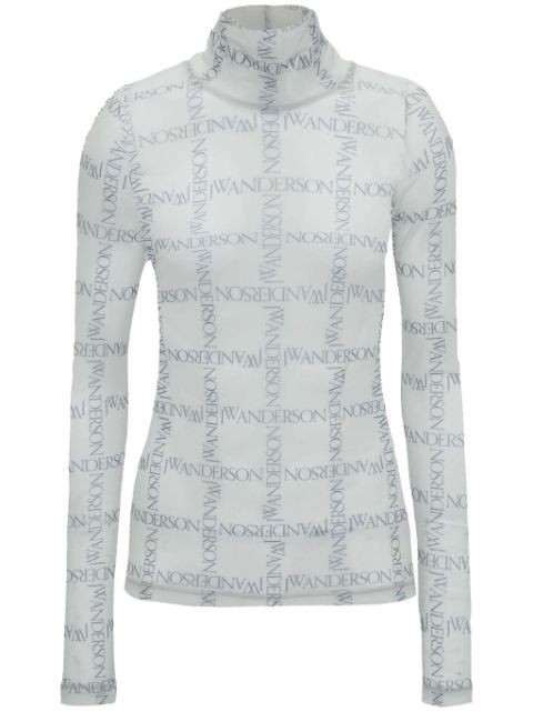 JW Anderson sheer turtleneck top Women