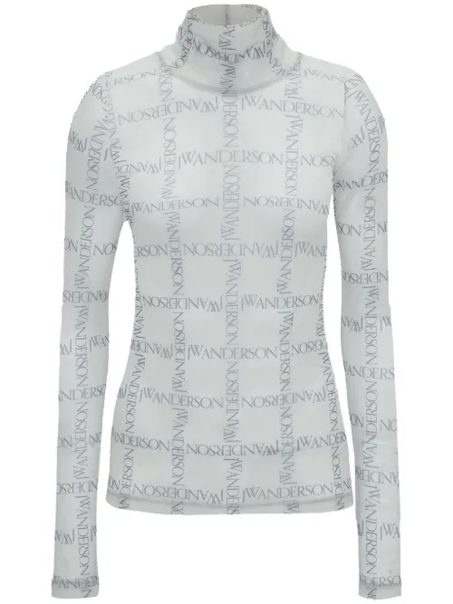 Haut transparent à col roulé - JW Anderson - Modalova