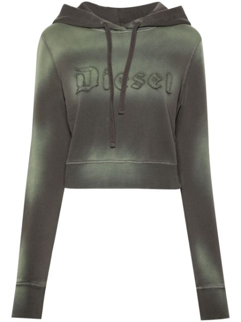 Diesel Slimmy cotton cropped hoodie Women