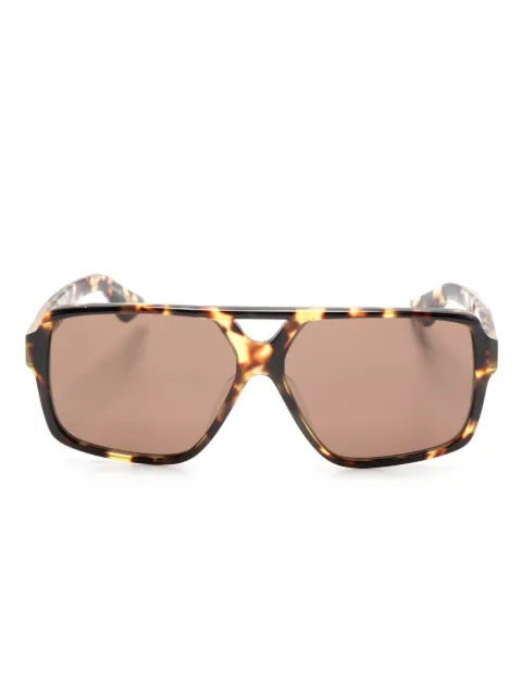 Oliver Peoples x Khatie 1977C pilot-frame sunglasses