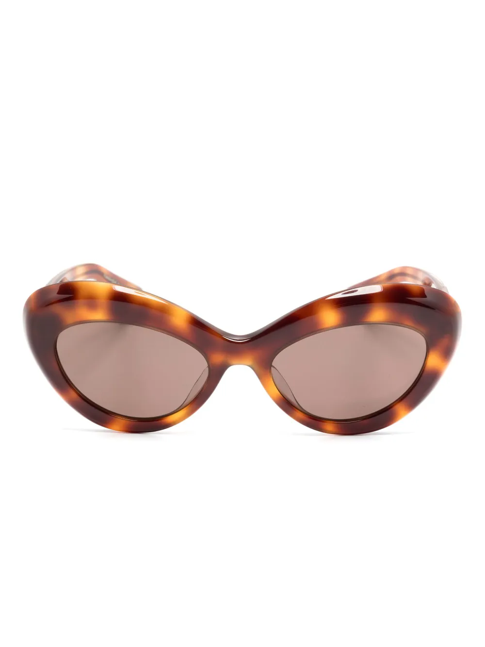 Oliver Peoples x Khatie 1968C cat-eye zonnebril Bruin