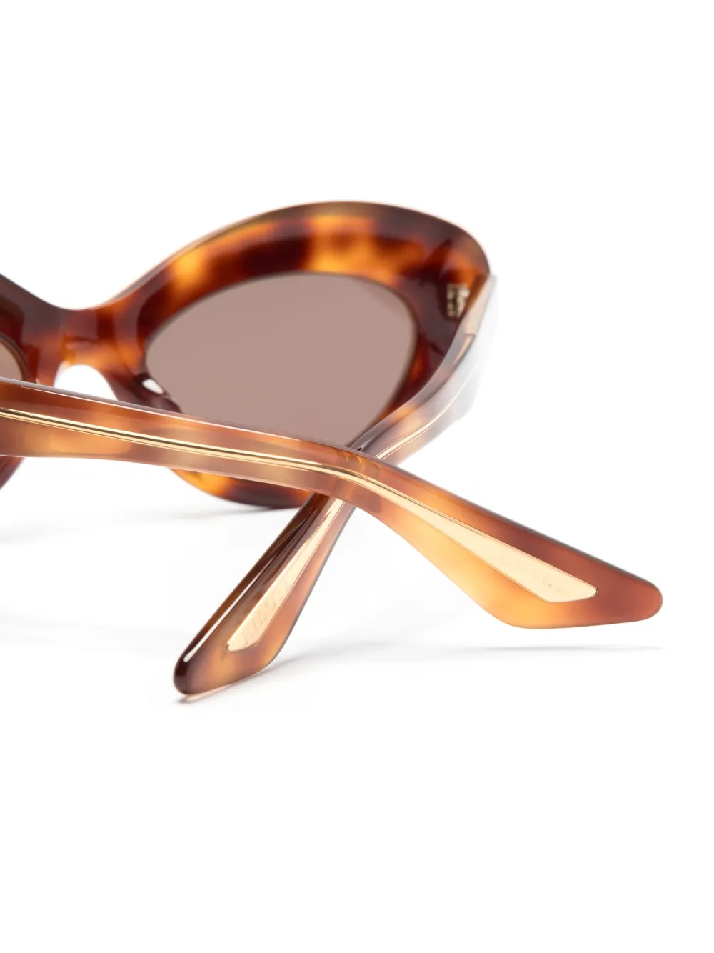 Oliver Peoples x Khatie 1968C cat-eye zonnebril Bruin