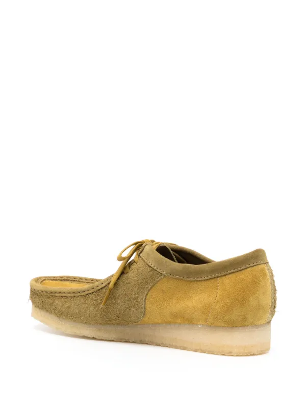 Clarks ワラビーオリーブ コンビネーション | FARFETCH JP