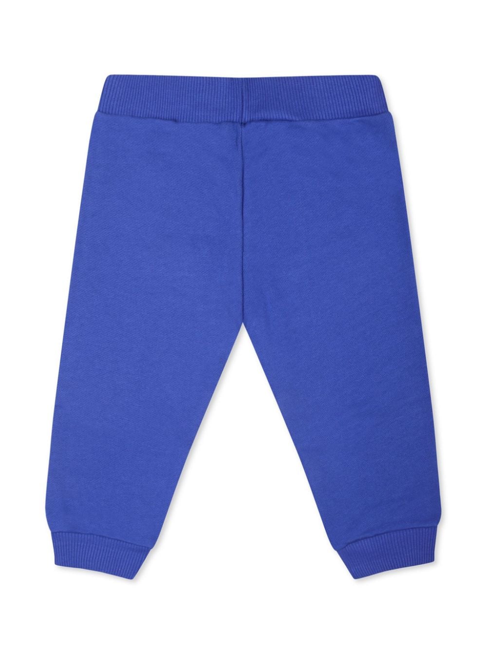 Balmain Kids Katoenen trainingsbroek met logoprint - Blauw