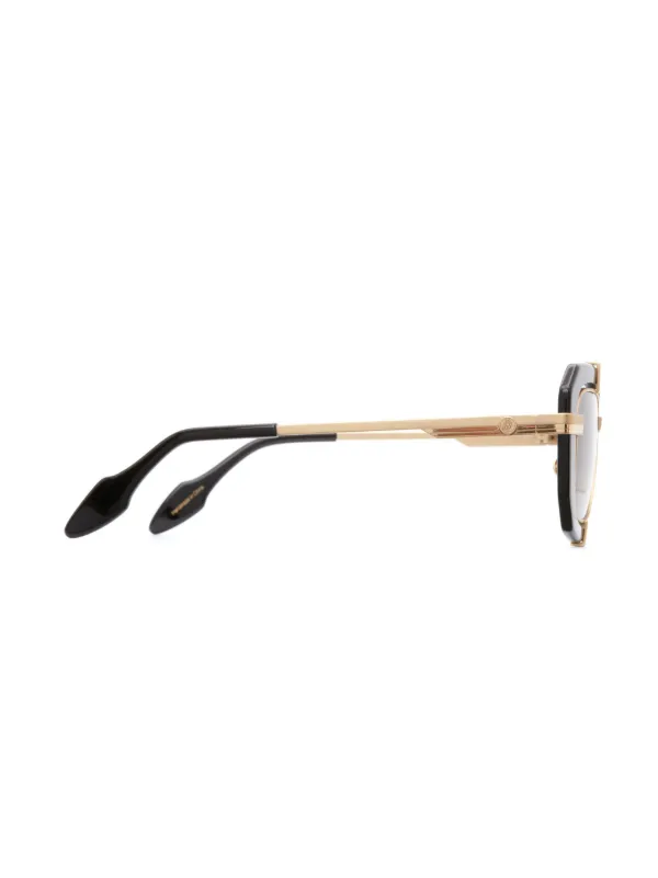 JW Anderson Geometric Sunglasses | Black | FARFETCH JO