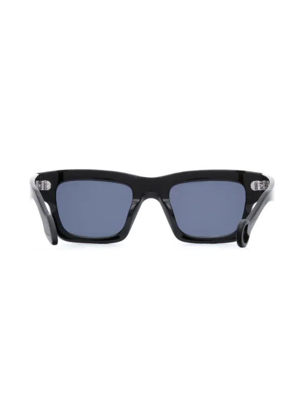 JW Anderson Rectangle Sunglasses | Black | FARFETCH