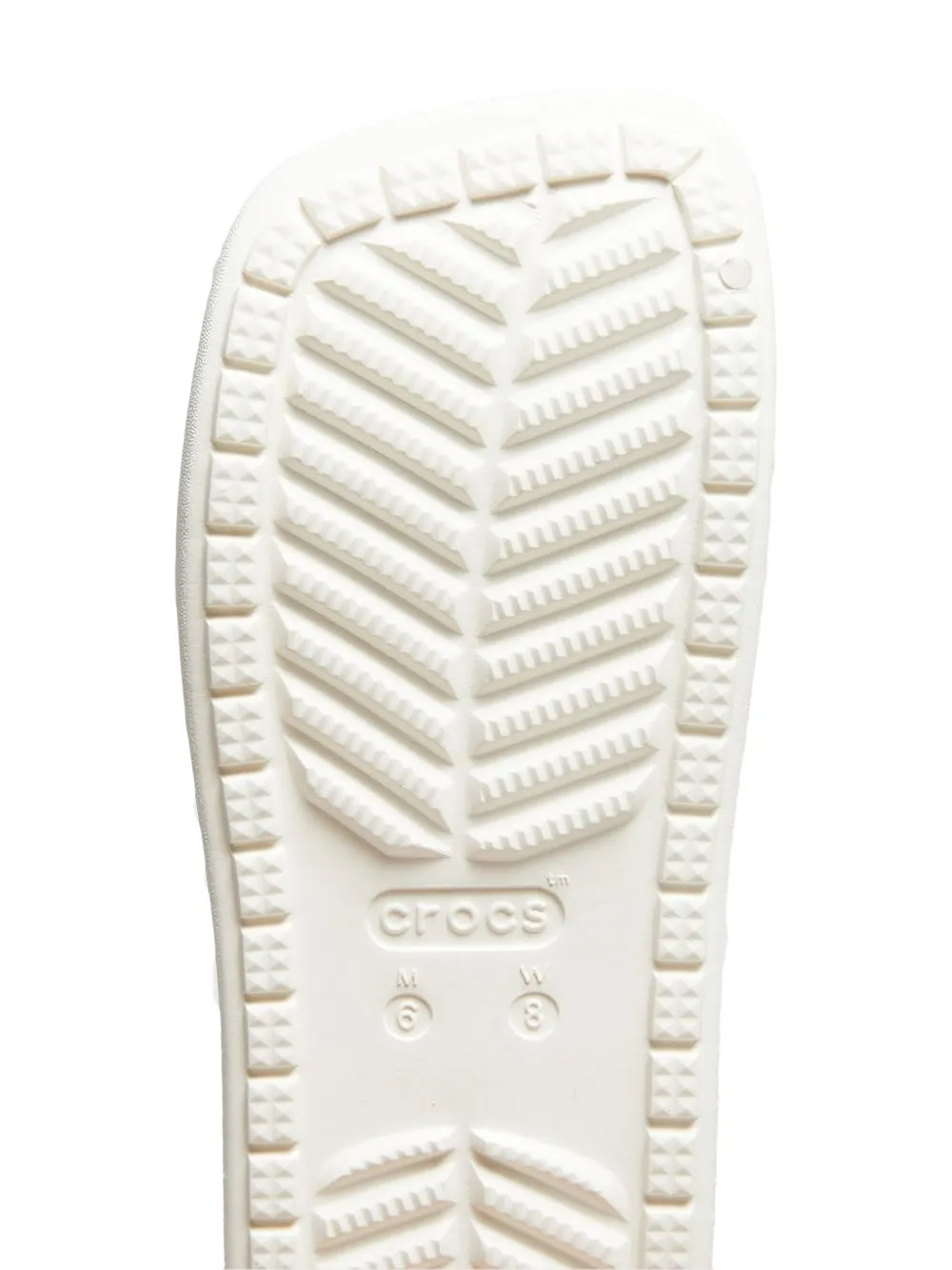 Crocs Classic platform clogs White