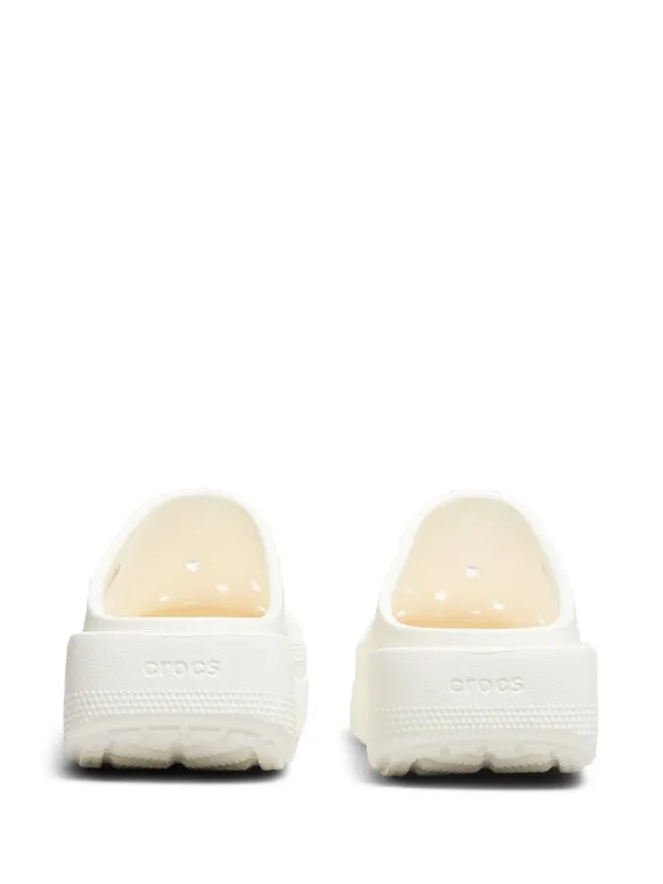 Crocs Classic Platform Clogs White FARFETCH PH
