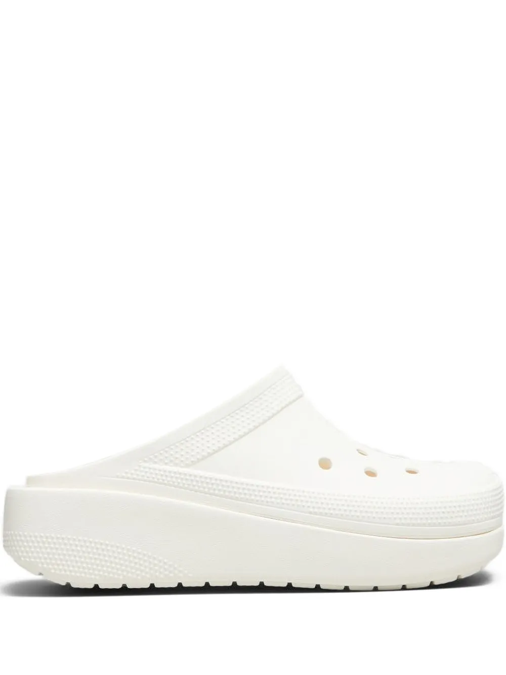 Crocs Classic platform clogs White