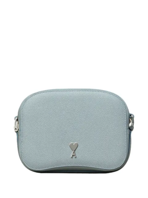 AMI Paris Paris Paris leather camera bag