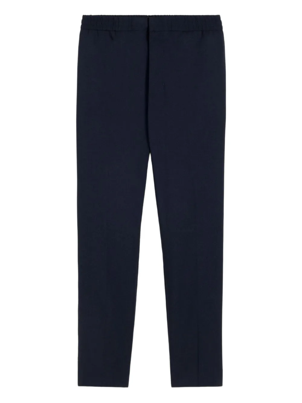 AMI Paris Wollen straight broek Blauw